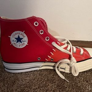 Converse Red Chuck Taylor High Tops